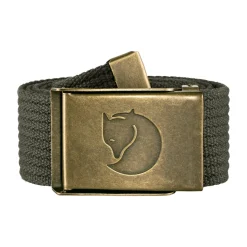Canvas Brass 4 cm Belt