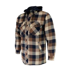 Men's 630DCF Flanel Lined Shirt with Hood