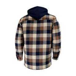 Men's 630DCF Flanel Lined Shirt with Hood