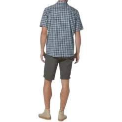 Men's Redwood Plaid Short Sleeve Shirt