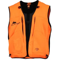 Orange Hunting Bib with Integrated Backpack