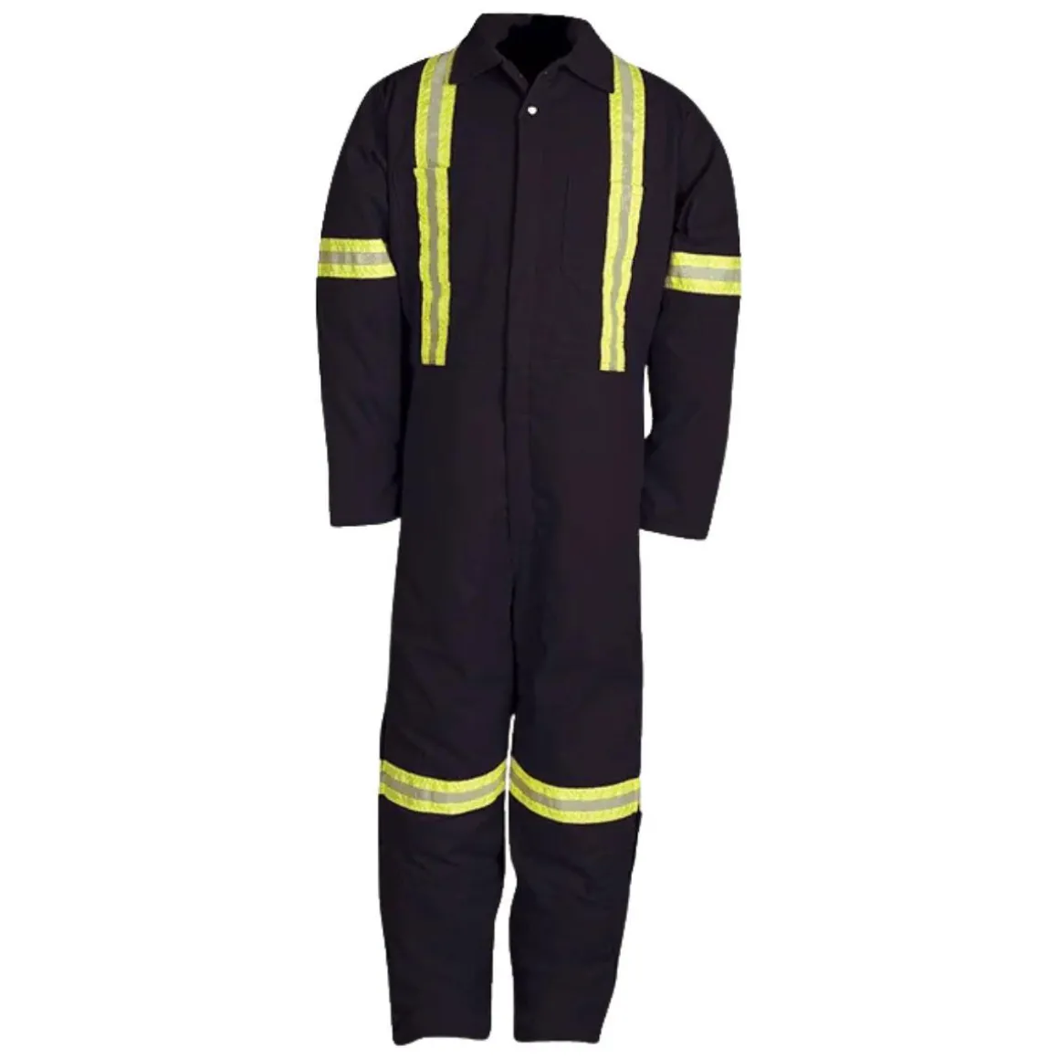 Premium Twill Lined Coverall with Reflective Material