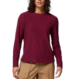 Women's Brea Falls™ Grid Crew Long Sleeve Shirt