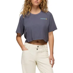 Women's Everyday Good Vibes Crop T-Shirt