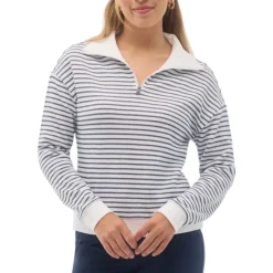 Women's Hampton Mid-zip Sweater