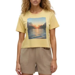 Women's Lake View Crop T-Shirt