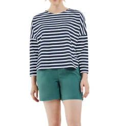 Women's NEWPORT 7/8 Sleeves Breton Top