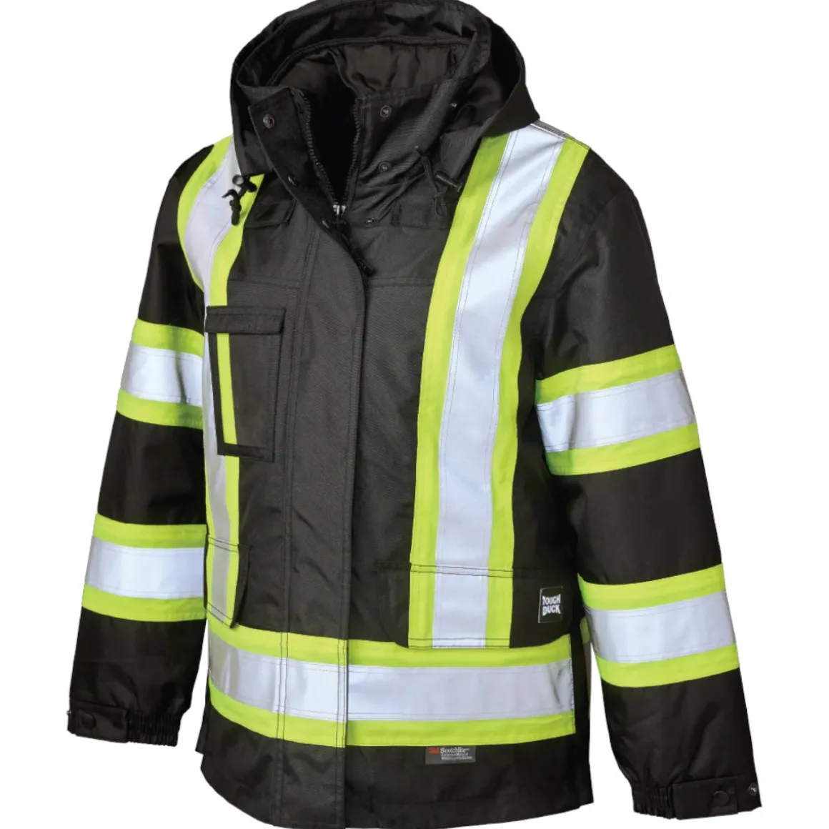 Women's SJ46 Poly Oxford 5-In-1 Safety Jacket