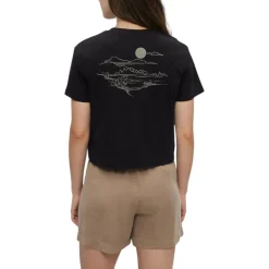 Women's Wild Rose Lake Crop T-Shirt